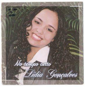 Capa do Álbum "No Tempo Certo", de Lídia Gonçalves