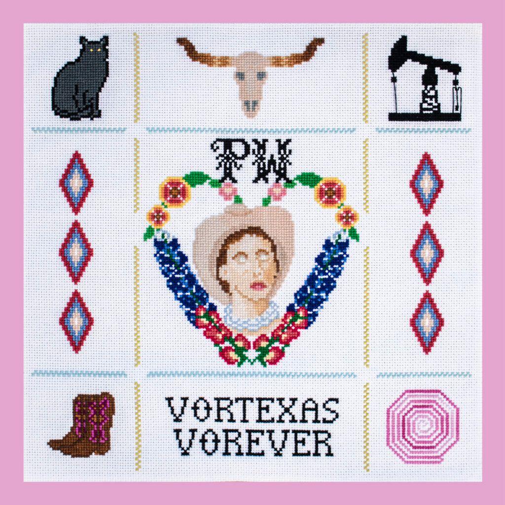 Portada de Álbum "Vortexas Vorever", de Pelvis Wrestley