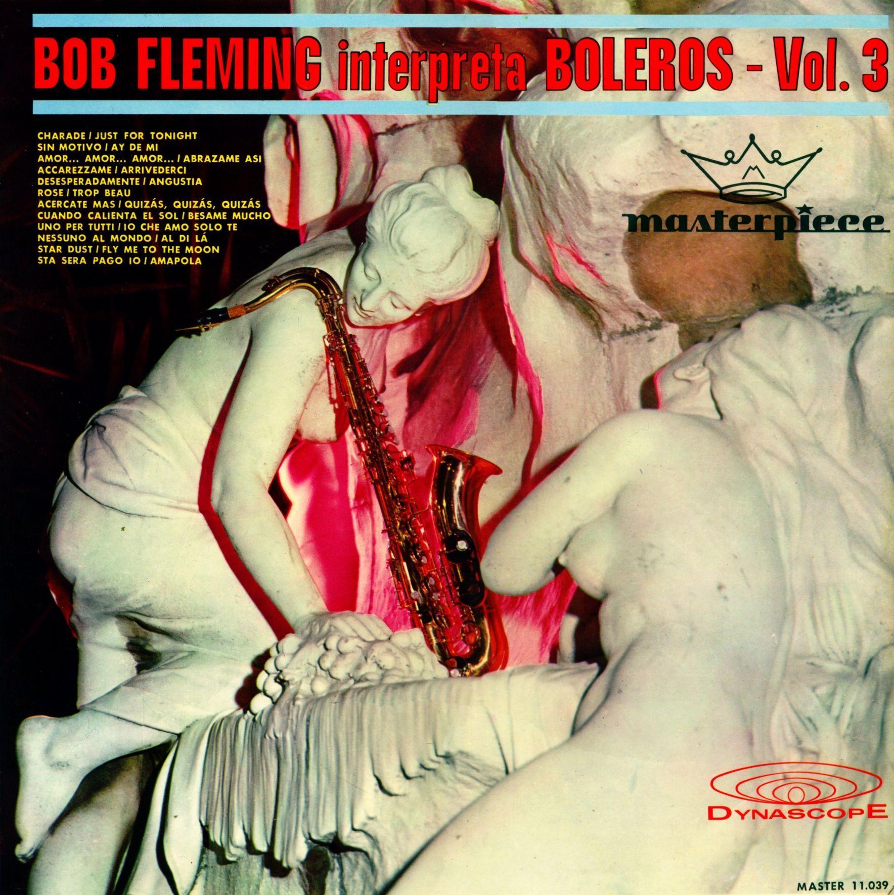 Portada de Álbum "Interpreta Boleros Volume 3", de Bob Fleming