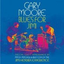 Portada del álbum "Blues For Jimi (Live)", de Gary Moore