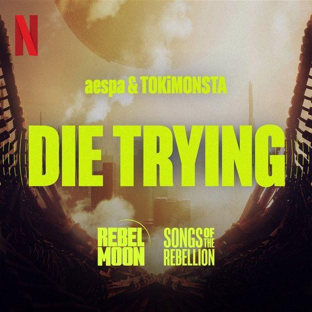 Single/EP cover of "Die Trying" by aespa
