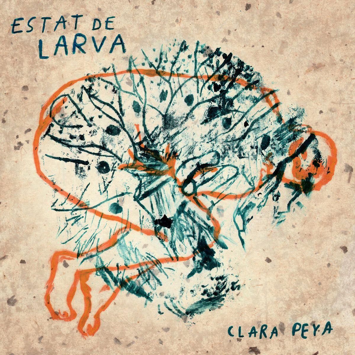 Portada de Álbum "Estat de Larva", de Clara Peya