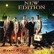 Portada de Álbum "Heart Break ", de New Edition