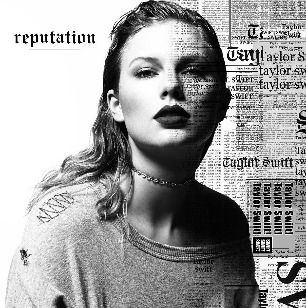 Portada de Álbum "reputation", de Taylor Swift