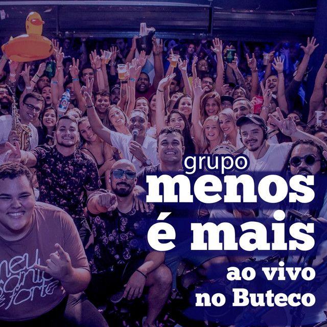 Portada de Álbum "Ao Vivo No Buteco", de Grupo Menos É Mais