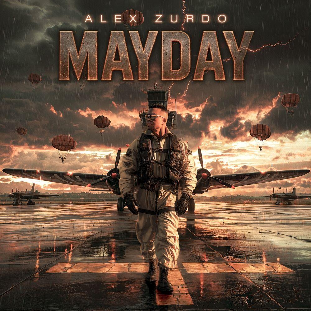 Portada de Álbum "MAYDAY", de Alex Zurdo
