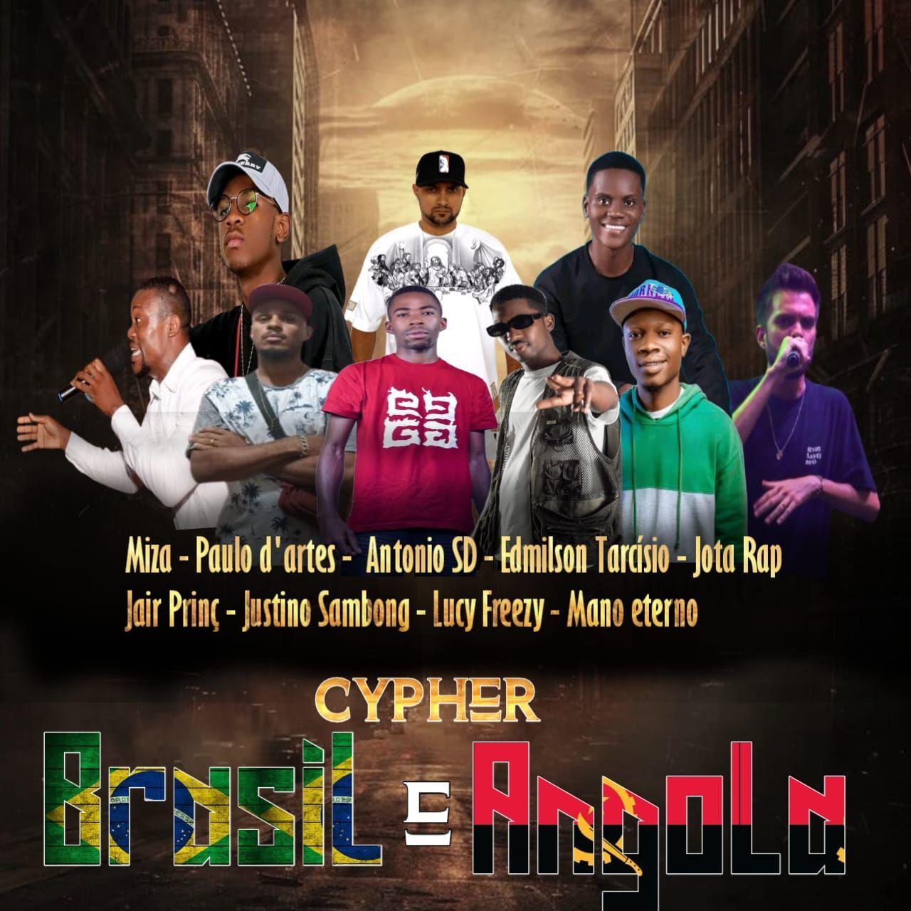 Capa do Single/EP "Cypher - Conexão Brasil e Angola", de Mano Eterno