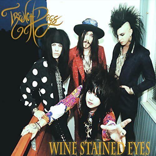 Portada de Sencillo/EP "Wine Stained Eyes", de Trench Dogs