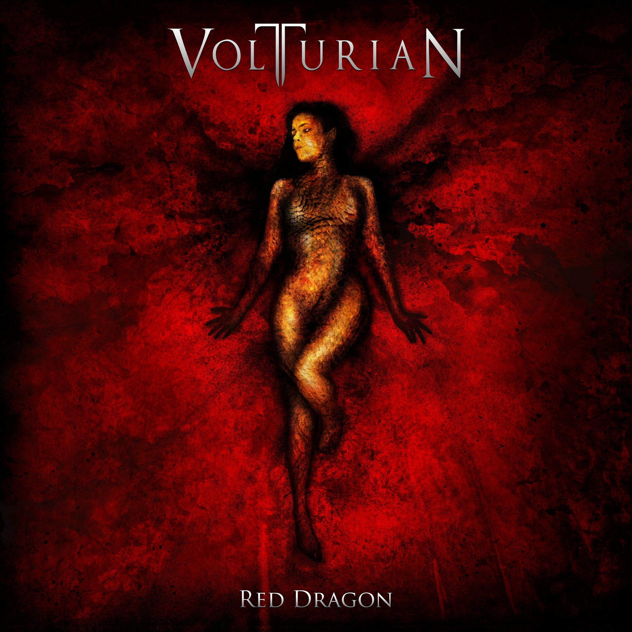 Capa do Álbum "Red Dragon ", de Volturian