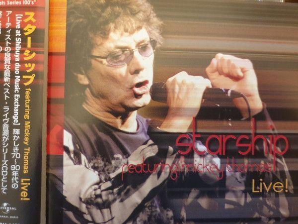 Portada de Álbum "Live!", de Starship