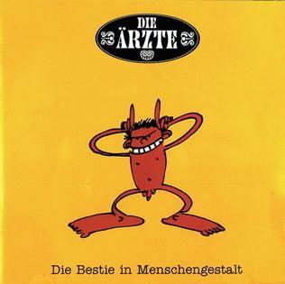 Capa do Álbum "Die Bestie in Menschengestalt", de Die Ärzte
