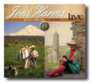 Portada de Álbum "Live - From Oregon To Ireland", de Joni Harms