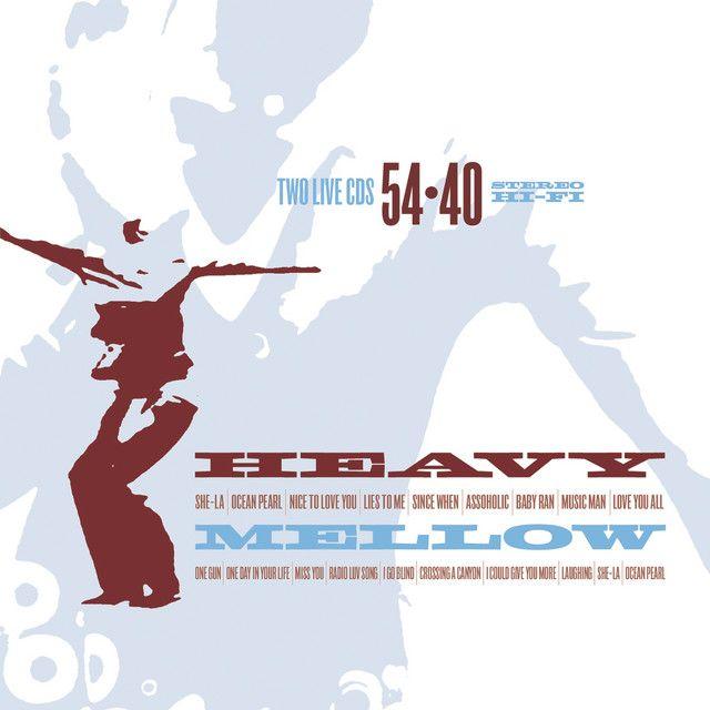 Capa do Álbum "Heavy Mellow", de 54-40