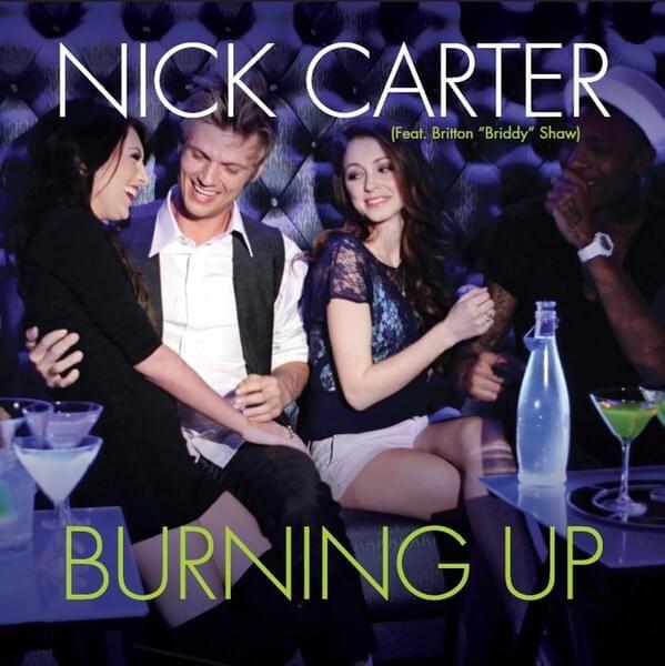 Portada de Sencillo/EP "Burning Up", de Nick Carter