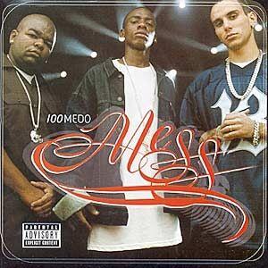 Capa do Álbum "100 Medo", de Mess