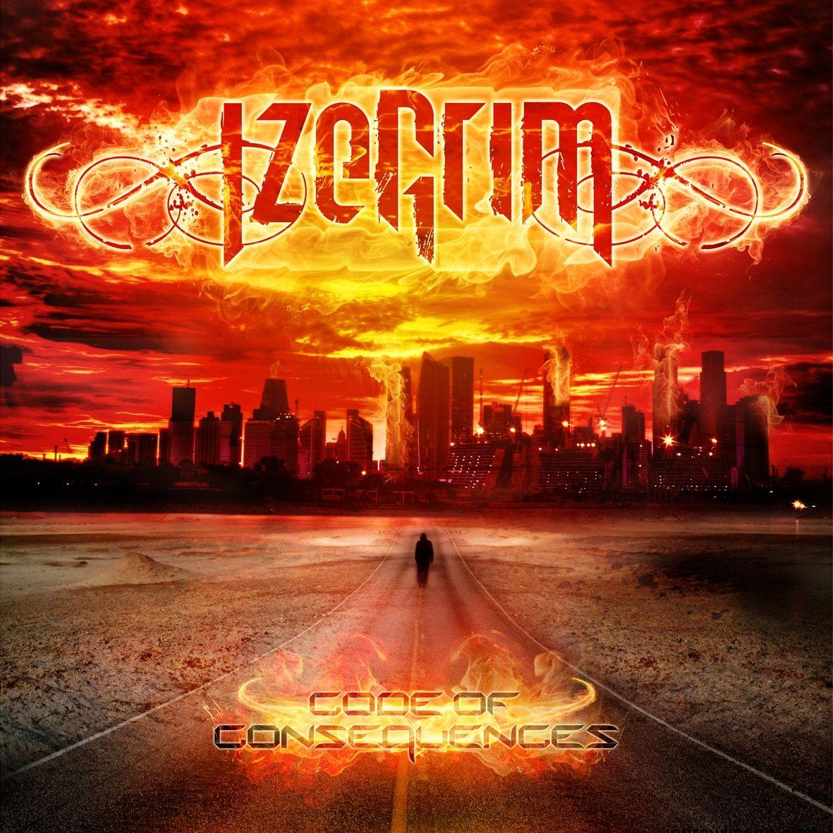 Portada de Álbum "Code Of Consequences", de Izegrim