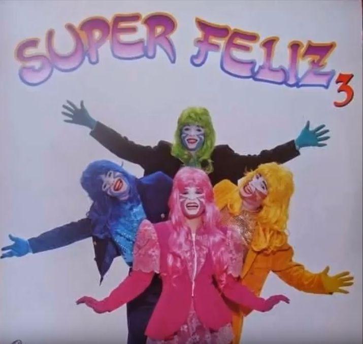Portada de Álbum "Super Feliz", de Super Feliz
