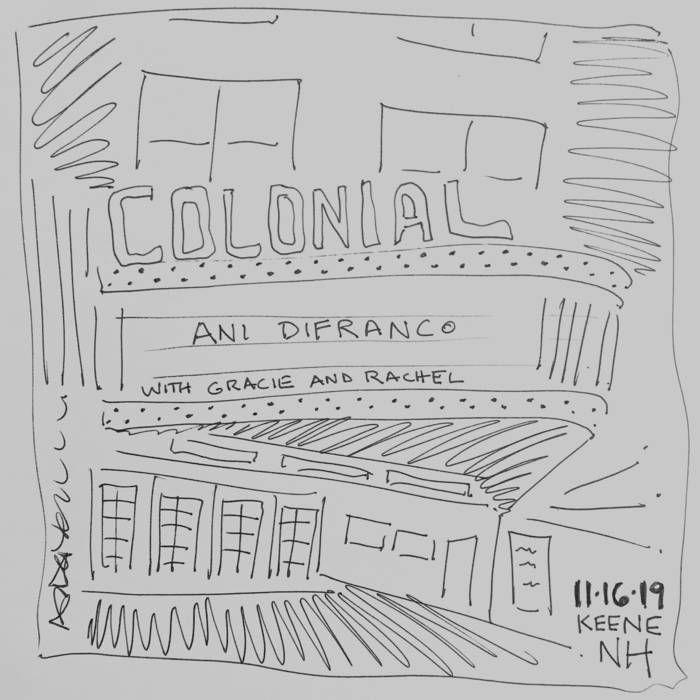 Portada de Álbum "Bootleg Live In Keene, NH 11​.​16​.​19", de Ani DiFranco