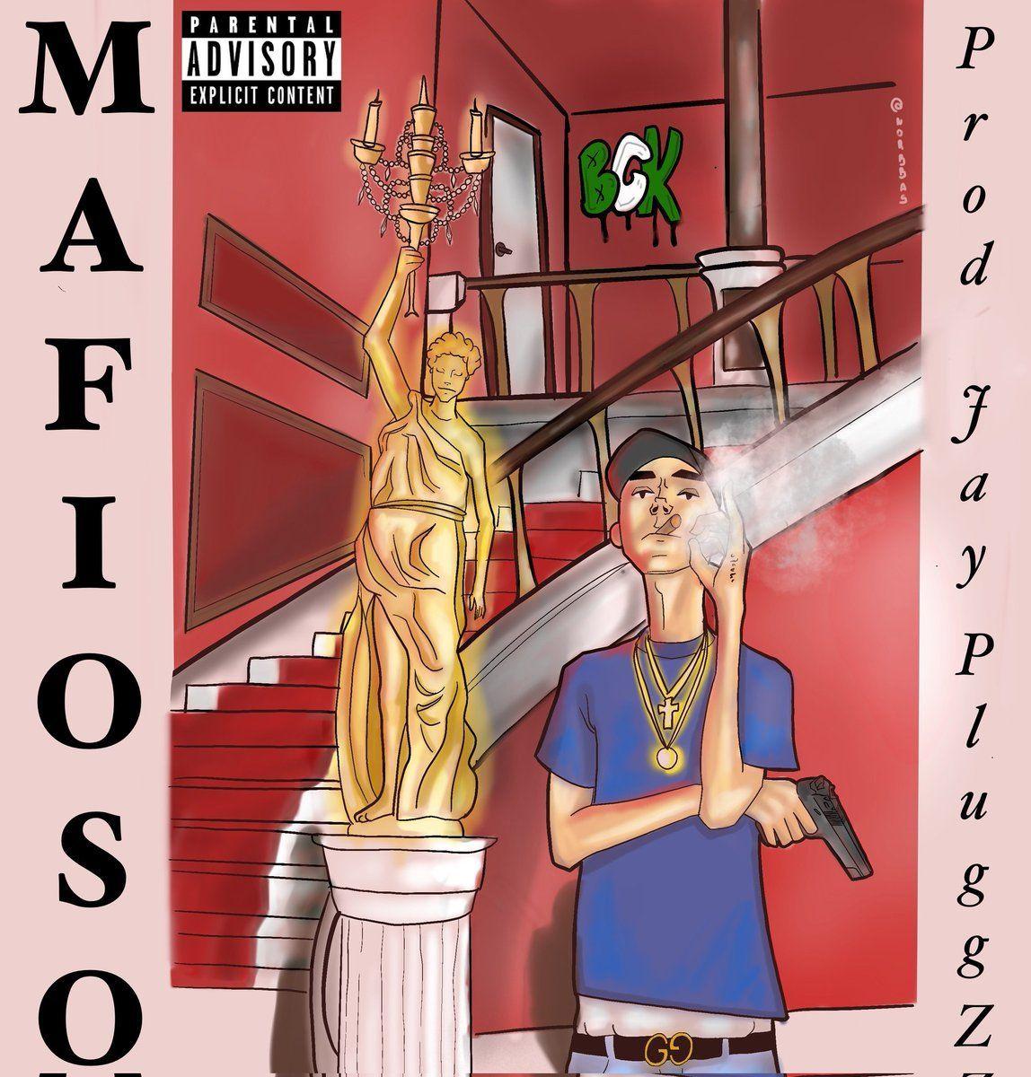 Capa do álbum "Mafioso", de Brocasito