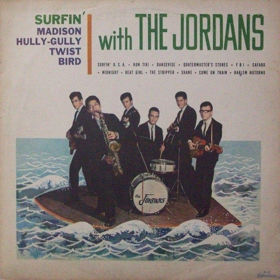 Portada de Álbum "Surfin' With The Jordans", de The Jordans