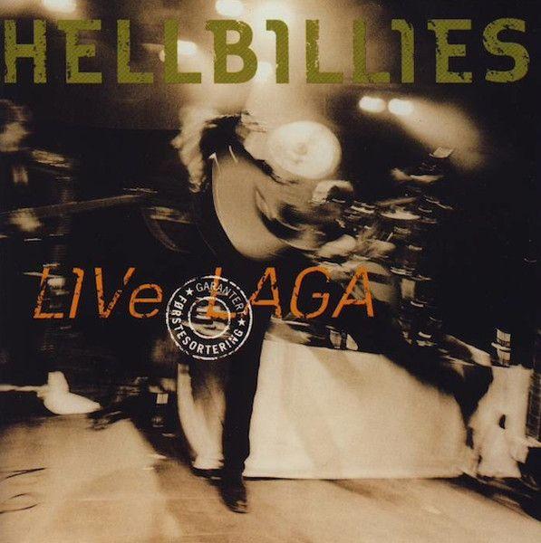 Capa do Álbum "Live Laga", de Hellbillies