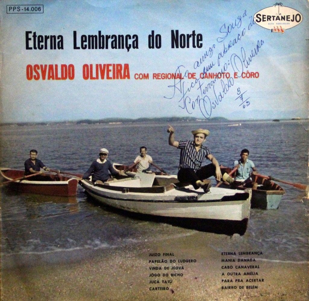 Portada de Álbum "Eterna Lembrança do Norte", de Osvaldo Oliveira