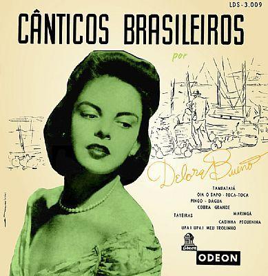 Portada de Álbum "Cânticos Brasileiros", de Delora Bueno