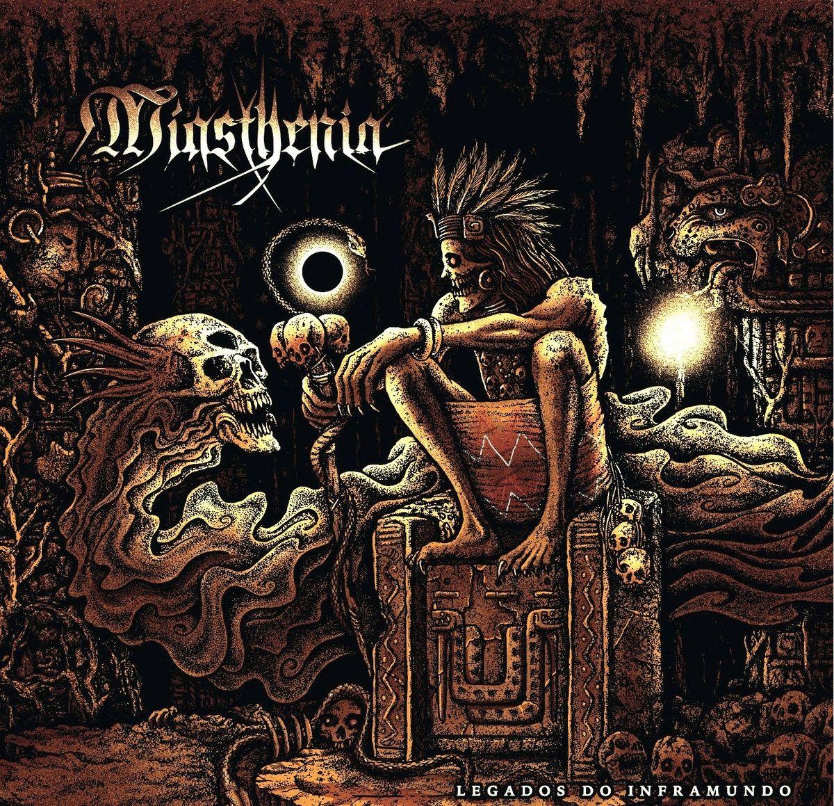Capa do Álbum "Legados do Inframundo", de Miasthenia