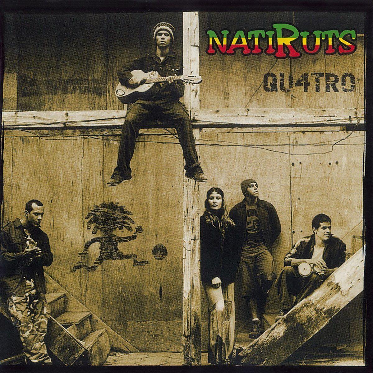 Album cover of "Qu4tro" by Natiruts