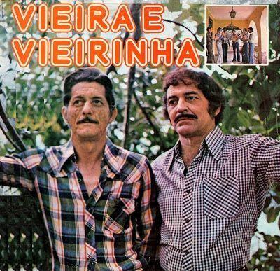 Portada de Álbum "Dançando o Catira", de Vieira e Vieirinha