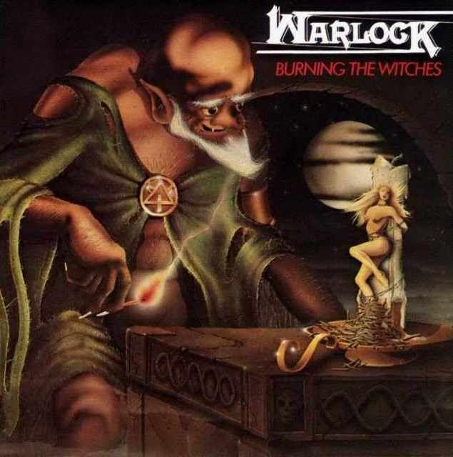 Capa do Álbum "Burning The Witches", de Warlock
