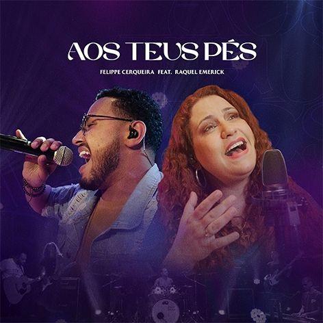 Portada de Sencillo/EP "Aos Teus Pés", de Felippe Cerqueira