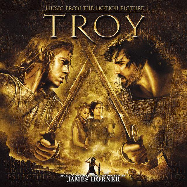 Portada del álbum "Troy ", de James Horner
