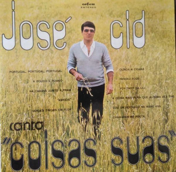 Portada de Álbum "Canta Coisas Suas", de José Cid