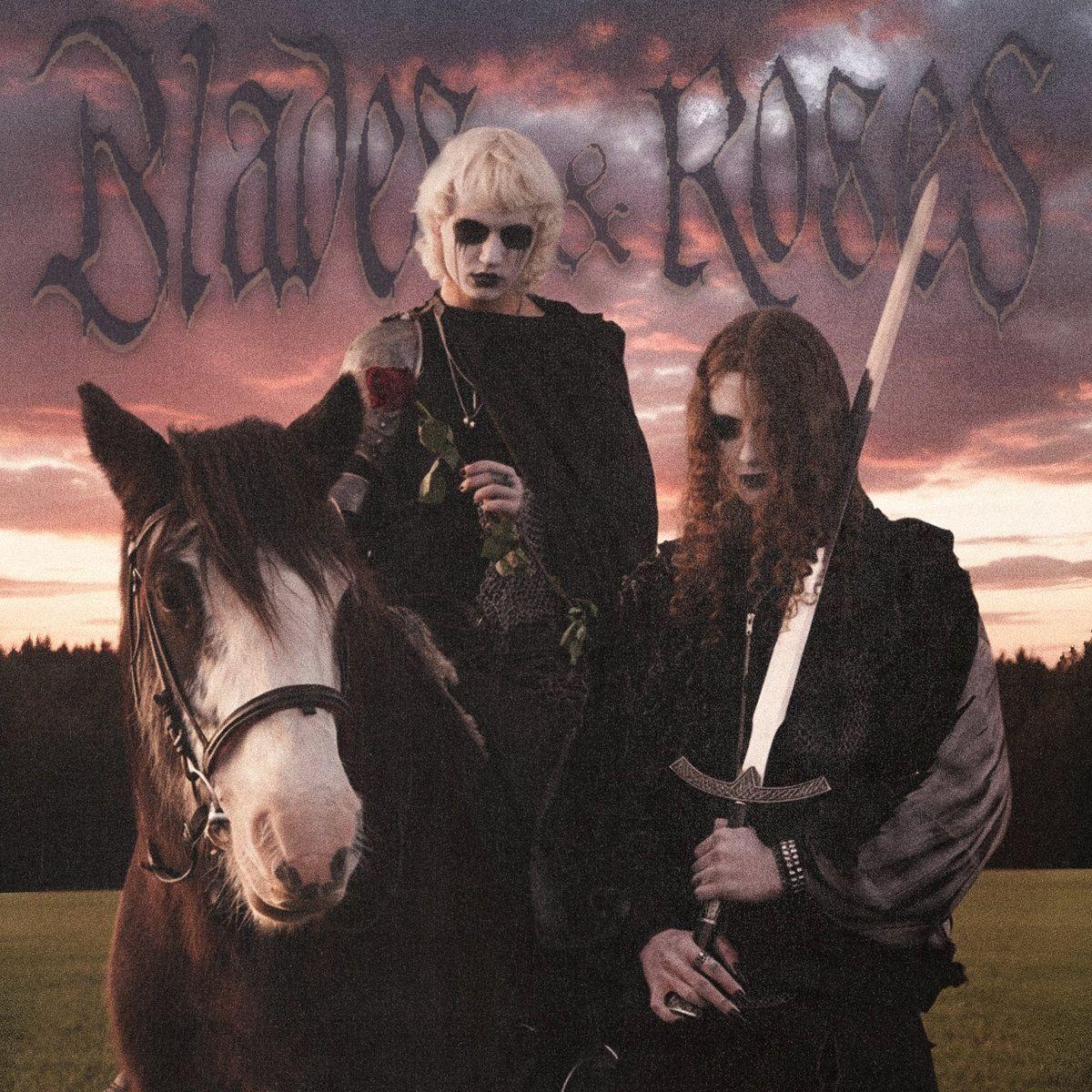 Portada de Álbum "Blades & Roses", de Draugveil