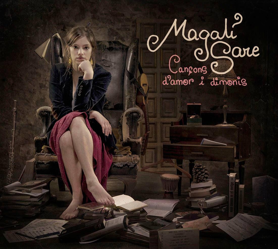 Capa do Álbum "Cançons D'amor I Dimonis", de Magalí Sare