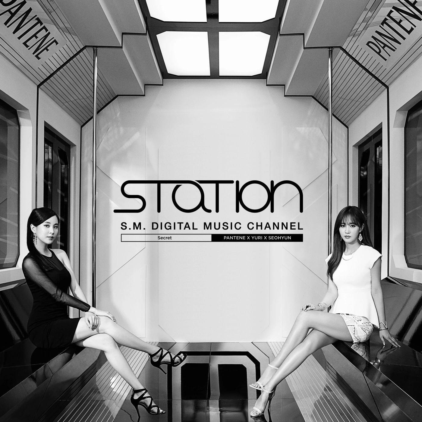 Single/EP cover of "Secret (Station) (feat. Seohyun)" by Yuri (Girls' Generation)