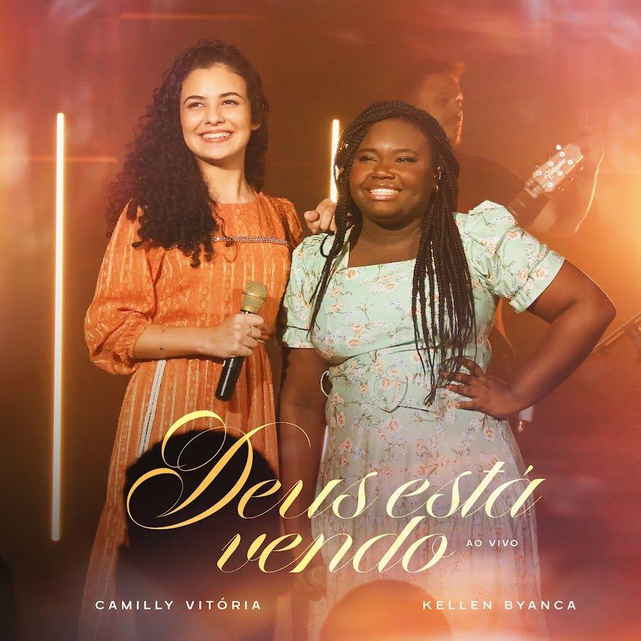 Capa do Single/EP "Deus Está Vendo (part. Kellen Byanca)", de Camilly Vitória
