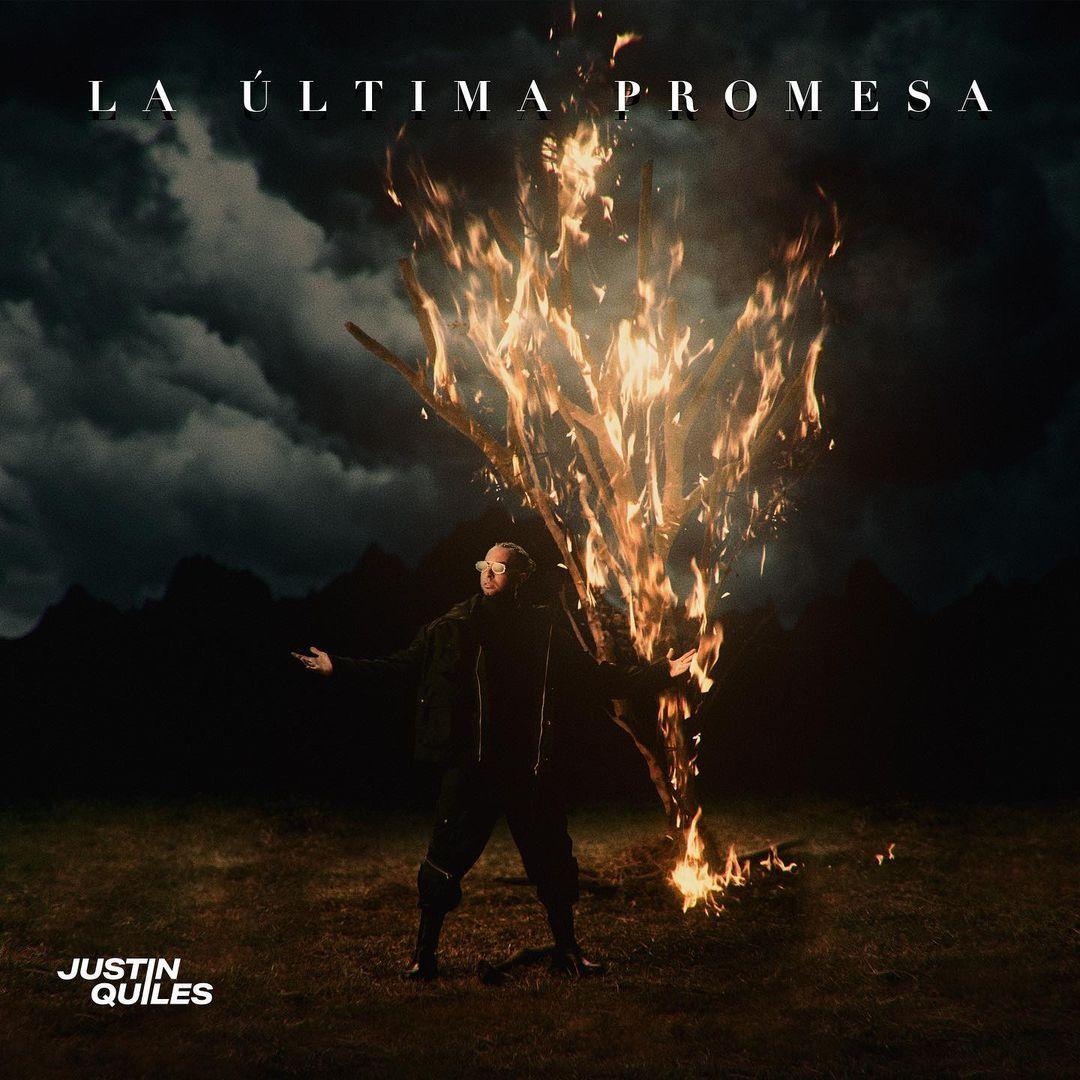 Portada de Álbum "La Última Promesa", de Justin Quiles