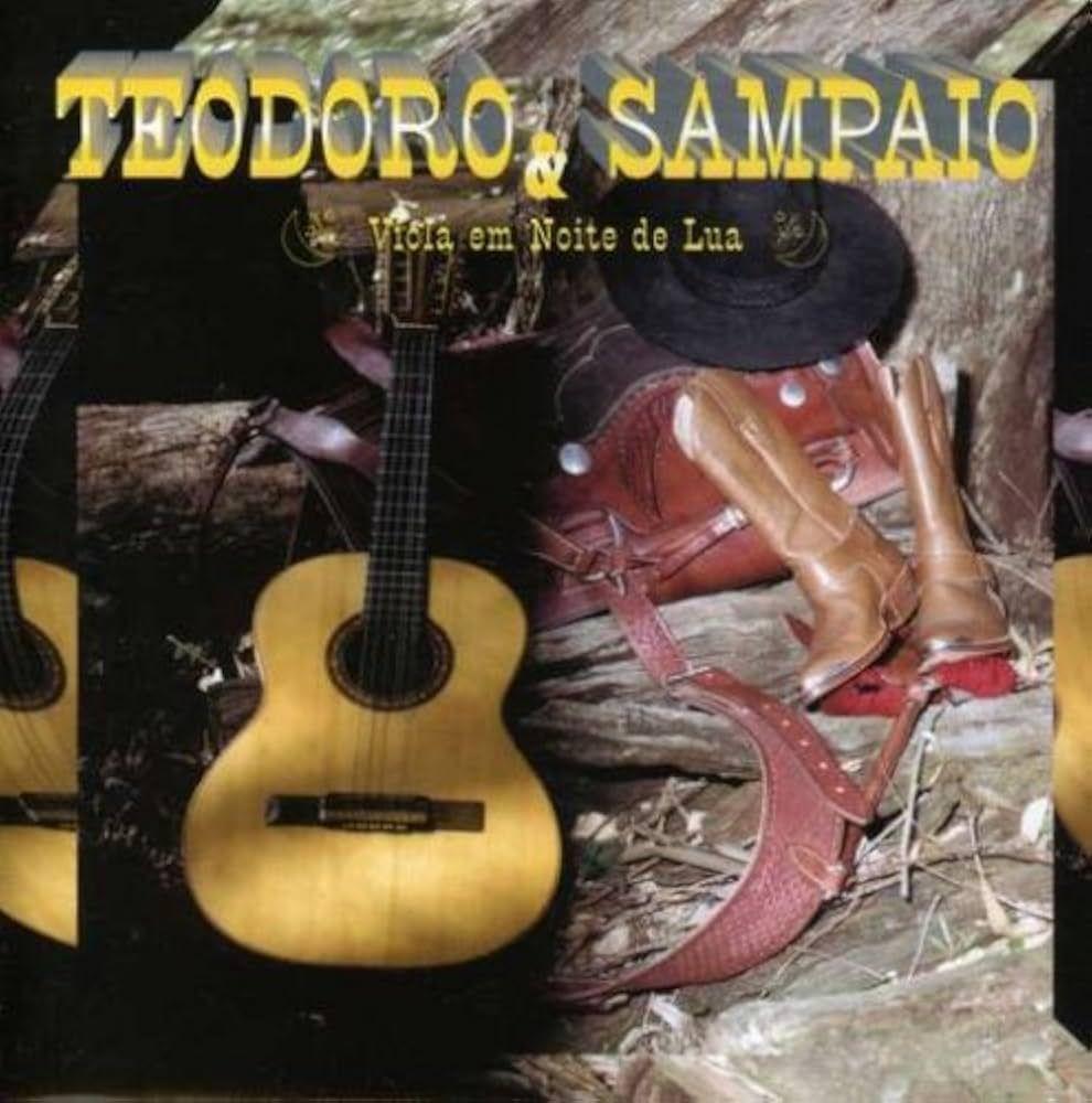 Portada del álbum "Viola em Noite de Lua", de Teodoro e Sampaio