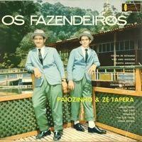 Portada de Álbum "Os Fazendeiros", de Paiozinho e Zé Tapera