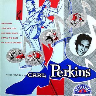 Capa do Álbum "Dance Album Of Carl Perkins", de Bill Phillips