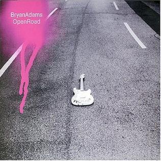 Portada del álbum "Open Road", de Bryan Adams