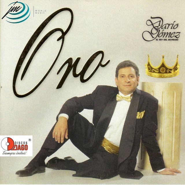 Portada del álbum "Oro", de Darío Gómez