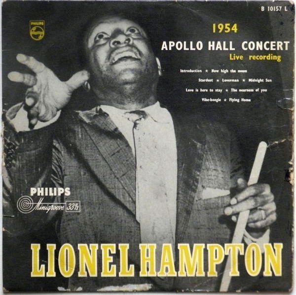 Portada de Álbum "Apollo Hall Concert 1954", de Lionel Hampton