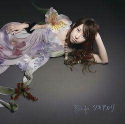 Portada del álbum "Tsukiakari", de Rie Fu