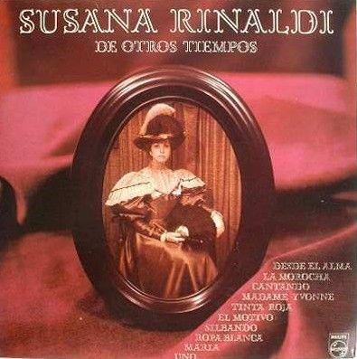 Portada de Álbum "De Otros Tiempos", de Susana Rinaldi