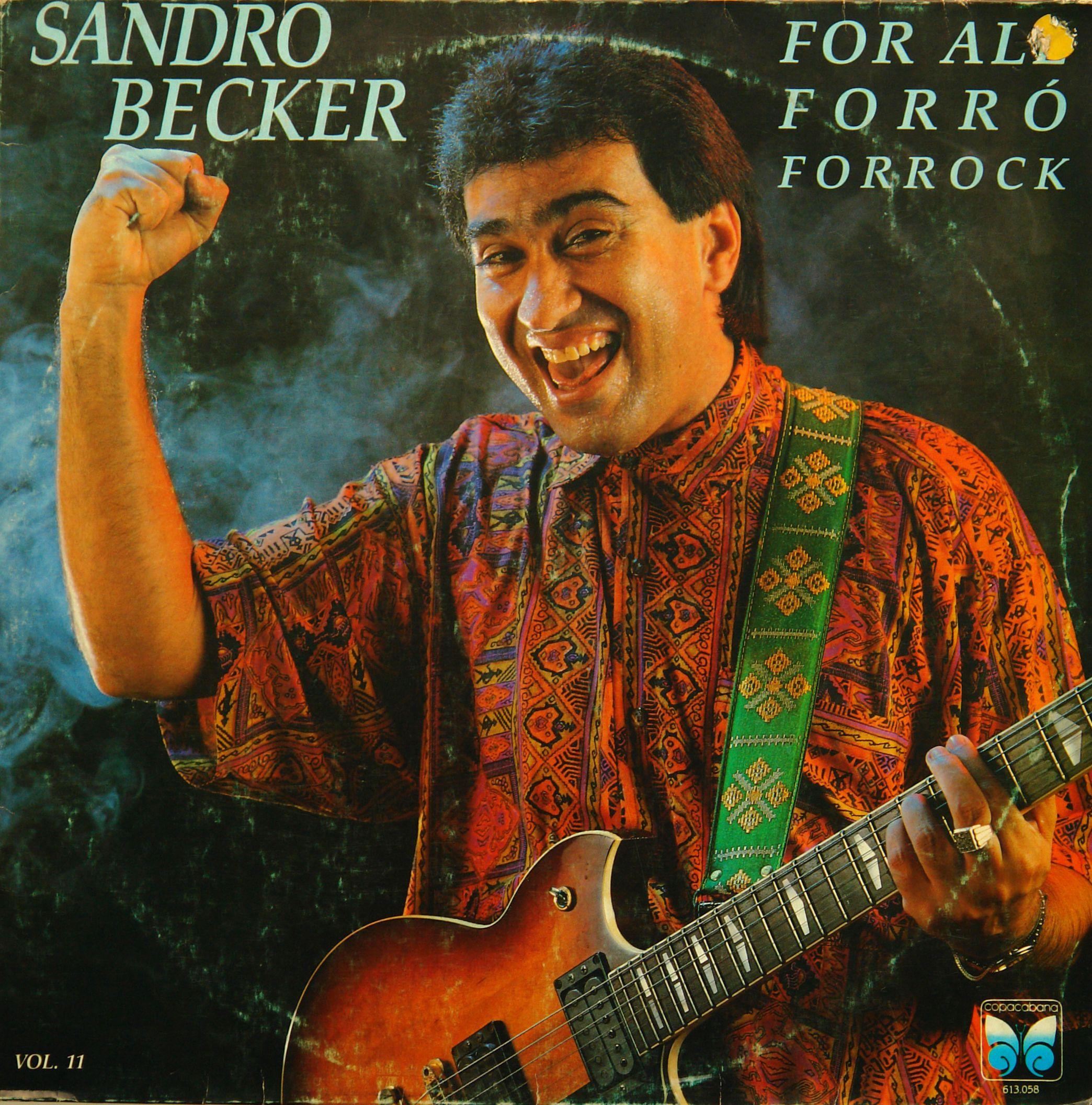 Capa do Álbum "For All, Forró, Forrock", de Sandro Becker