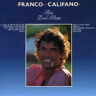 Portada de Álbum "Buio E Luna Piena", de Franco Califano