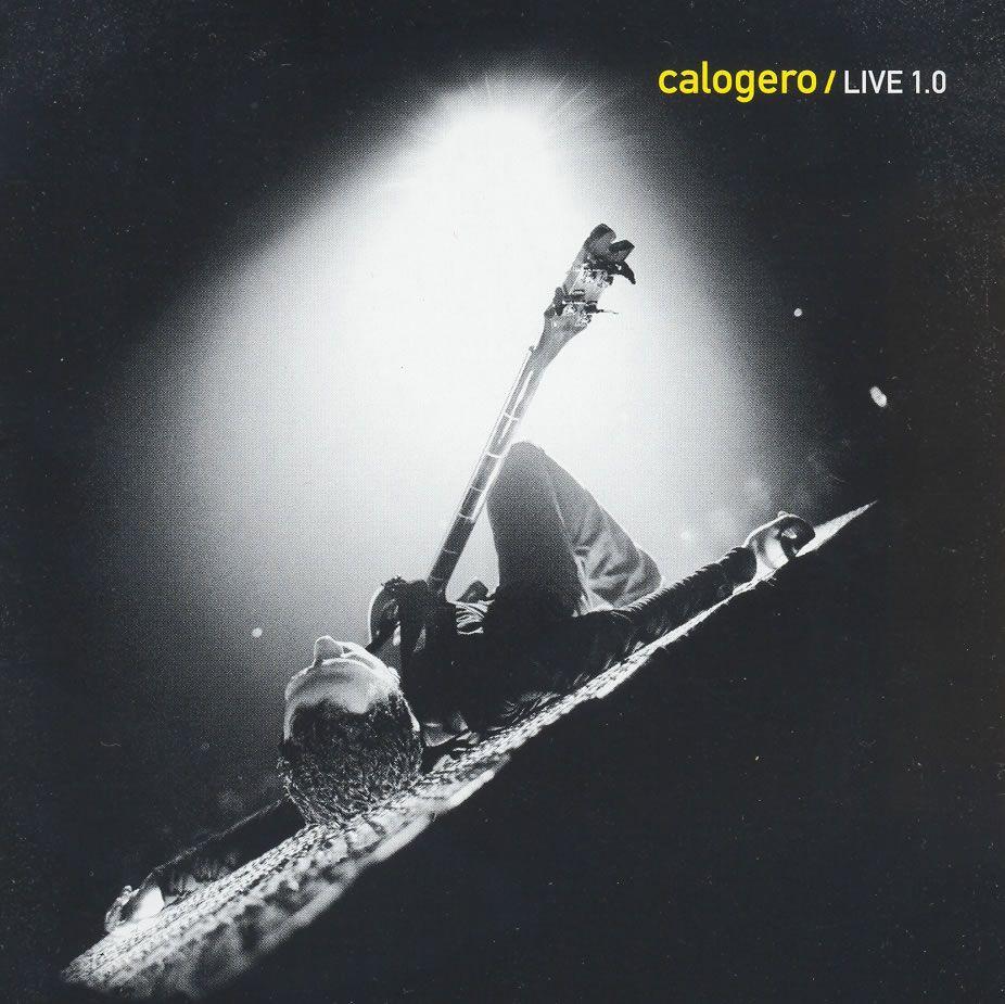 Portada de Álbum "Live 1.0", de Calogero